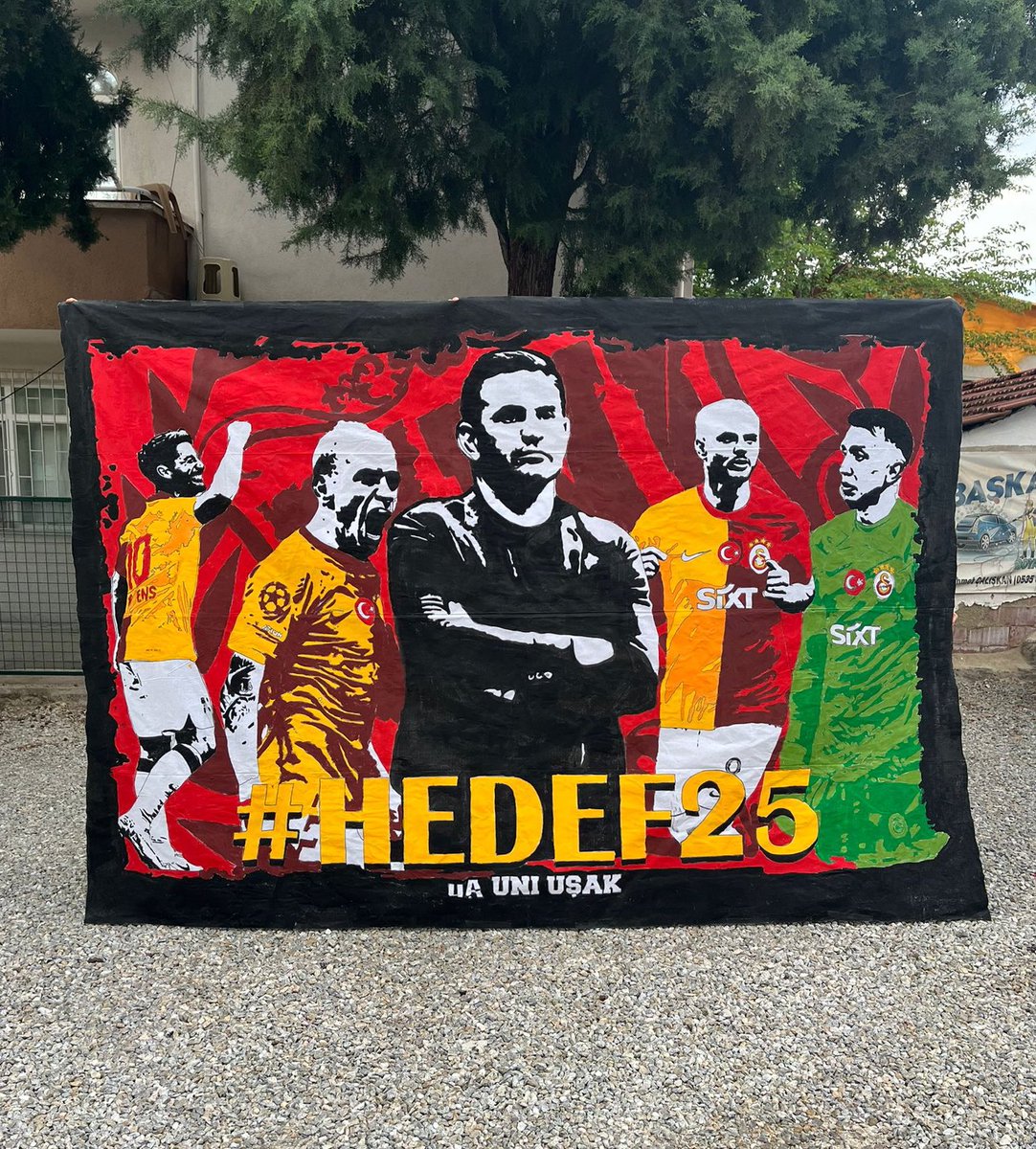 BEKLEME YAPMA
SIRADAKİ GELSİN 😉

#ŞampiyonGalatasaray
#Hedef25
#ultrAslanUNI