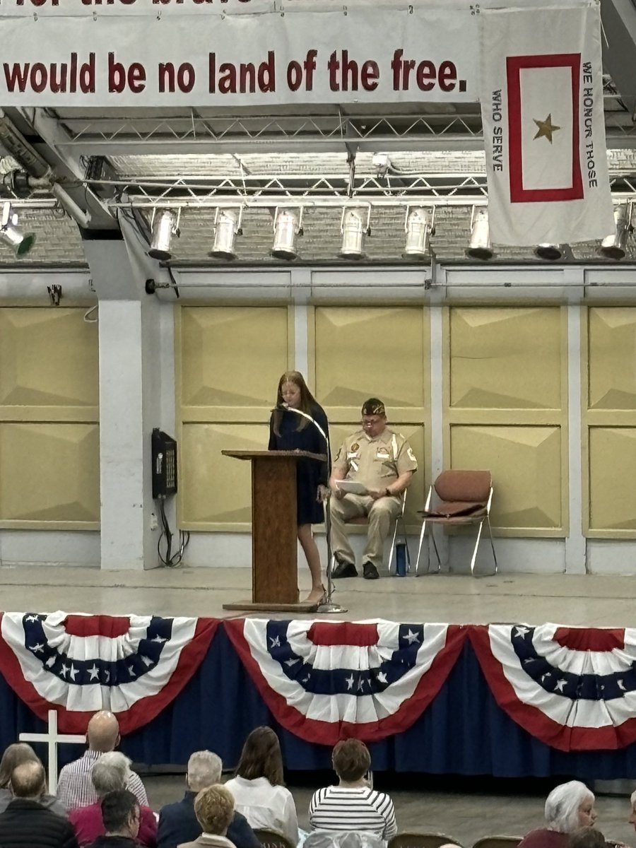 Memorial Day service this morning at Four Seasons Centre.  Thank you to all who have served and are serving our country.  It’s an important remembrance of those who gave their lives for America.  Thank you American Legion and VFW for the program.