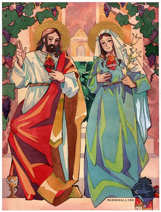 Jesus' Sacred Heart and Mary's Immaculate Heartcommission 