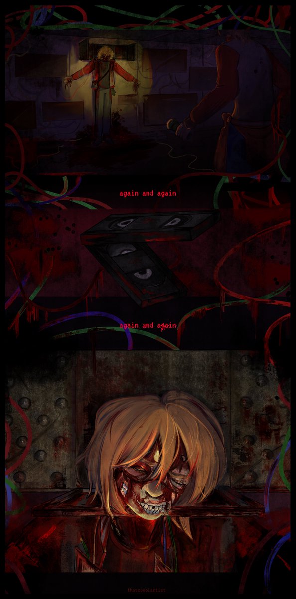 Tw / / Gore, blood,
 Got out of the loop. . ?

#genlossfanart #1YEAROFGENLOSS #ranboofanart