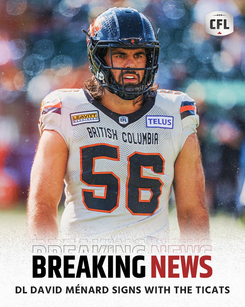 David Ménard is joining the @Ticats 👀 💻: bit.ly/3wO4bIP