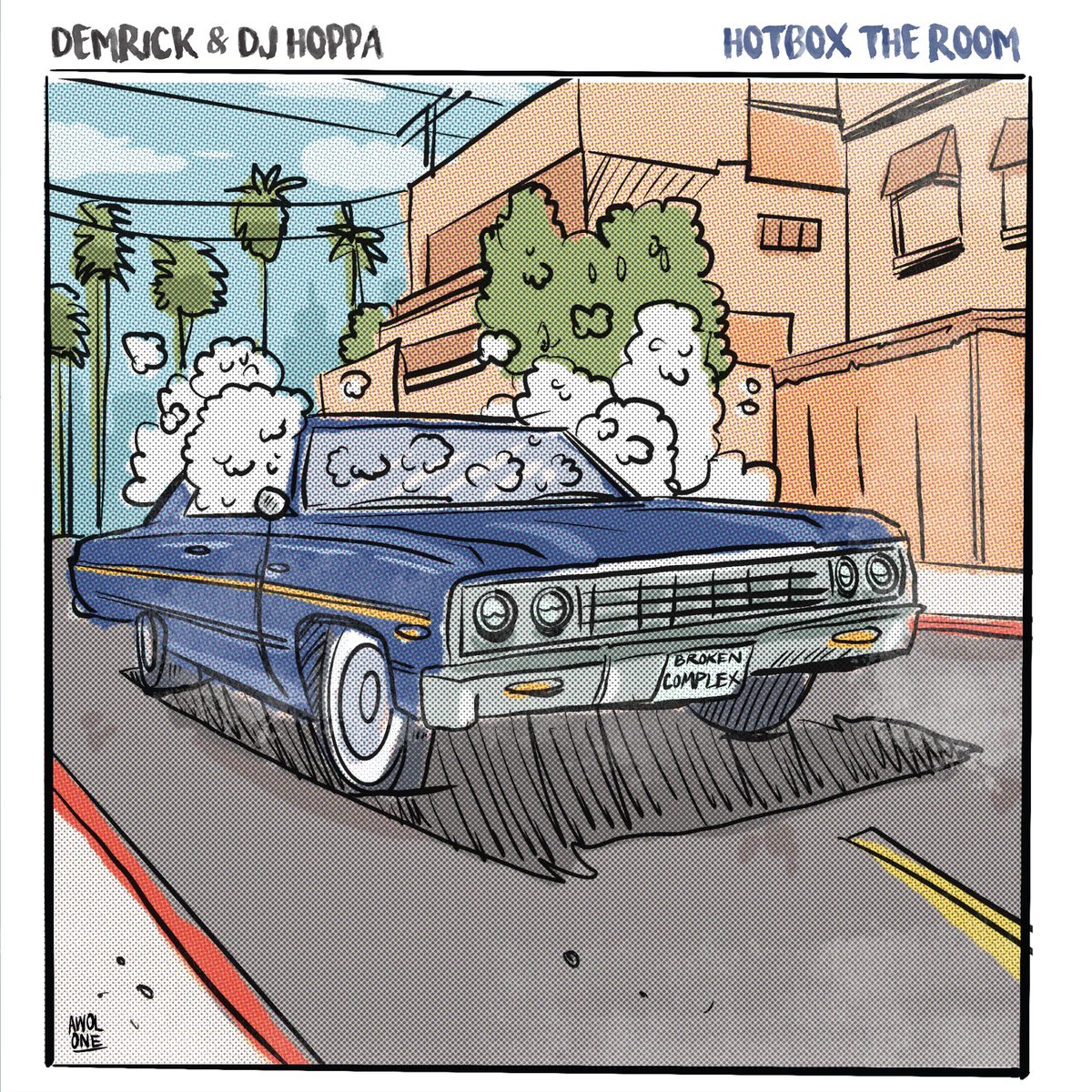 BrokenComplex's tweet photo. Dropping Friday 5/31/24 on Broken Complex, Demrick & DJ Hoppa return with their new single "Hotbox The Room" Shoutouts to @awolone on the artwork
https://t.co/p3ZykP9Bio
#BrokenComplex #boombap #undergroundhiphop #demrick #djhoppa #hotboxtheroom #stoneypoint4 #single #album https://t.co/HKZDYE8NxH