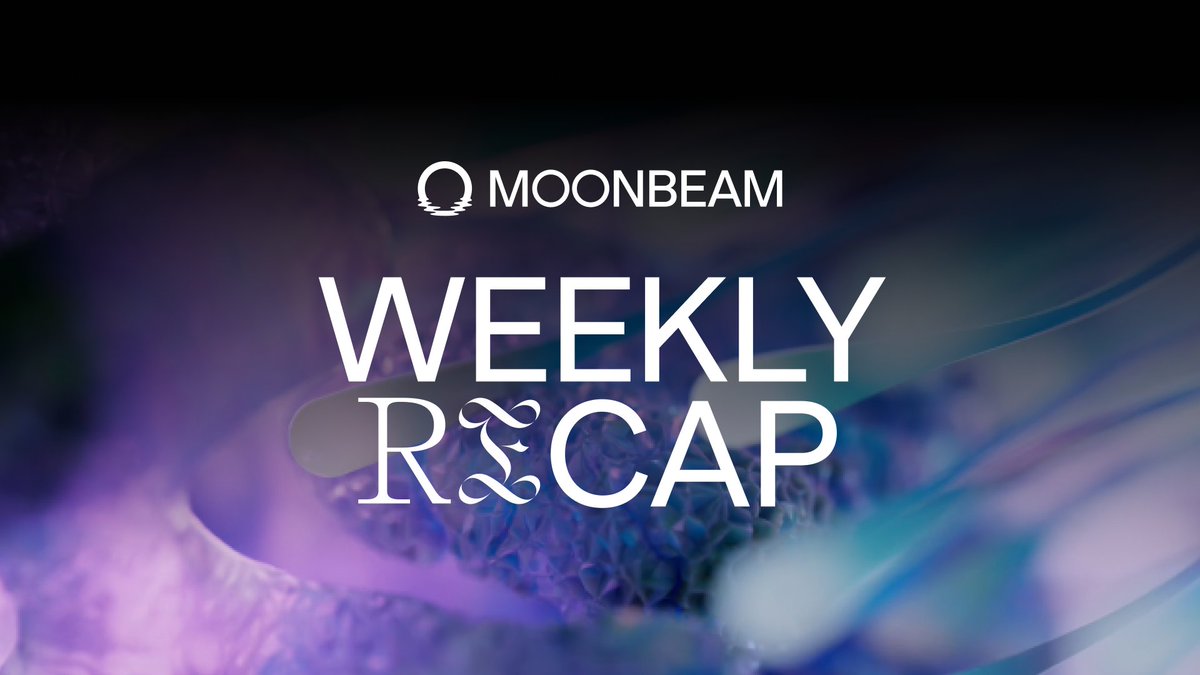 GM Moonbeam 🌕

With RT upgrades, GLMR integrations, Spaces, NFTs to earn, and a new EXR game mode on the horizon, there's lots to be excited about!

Here's your weekly rundown of what's happening on Moonbeam 🧵