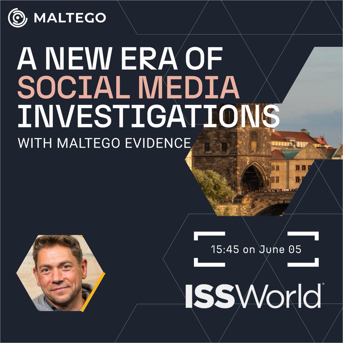 📢 Great News! I’m happy to announce that i will be at the #ISSWorld Europe in Prague from 🗓 June 4 - 6, 2024. 
Come over to @MaltegoHQ  at booth #74 to have a talk. 
✏️ Visit my presentation „A new era of Social Media Investigation with Maltego Evidence“, formerly SNH Titan.