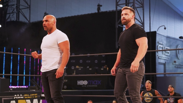 wrestle_hist's tweet photo. 5/27/2020

FTR made their AEW debut on Dynamite from Daily's Place in Jacksonville, Florida.

#AEW #AEWDynamite #FTR #TheRevival #DashWilder #CashWheeler #DaxHarwood #ScottDawson https://t.co/i3I08dTafj