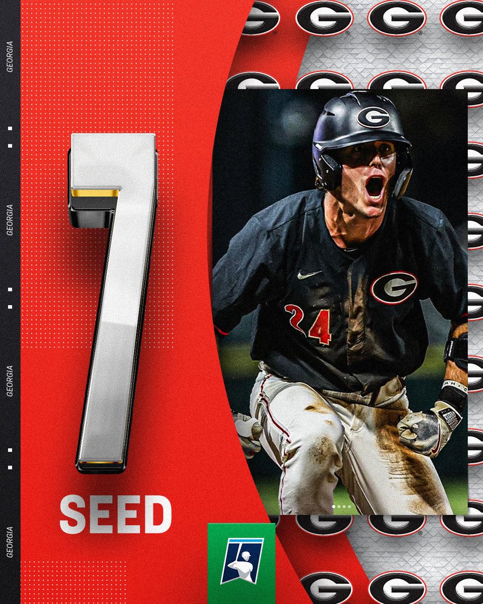 No. 7 Seed

<a href="/BaseballUGA/">Georgia Baseball</a> 

#RoadToOmaha