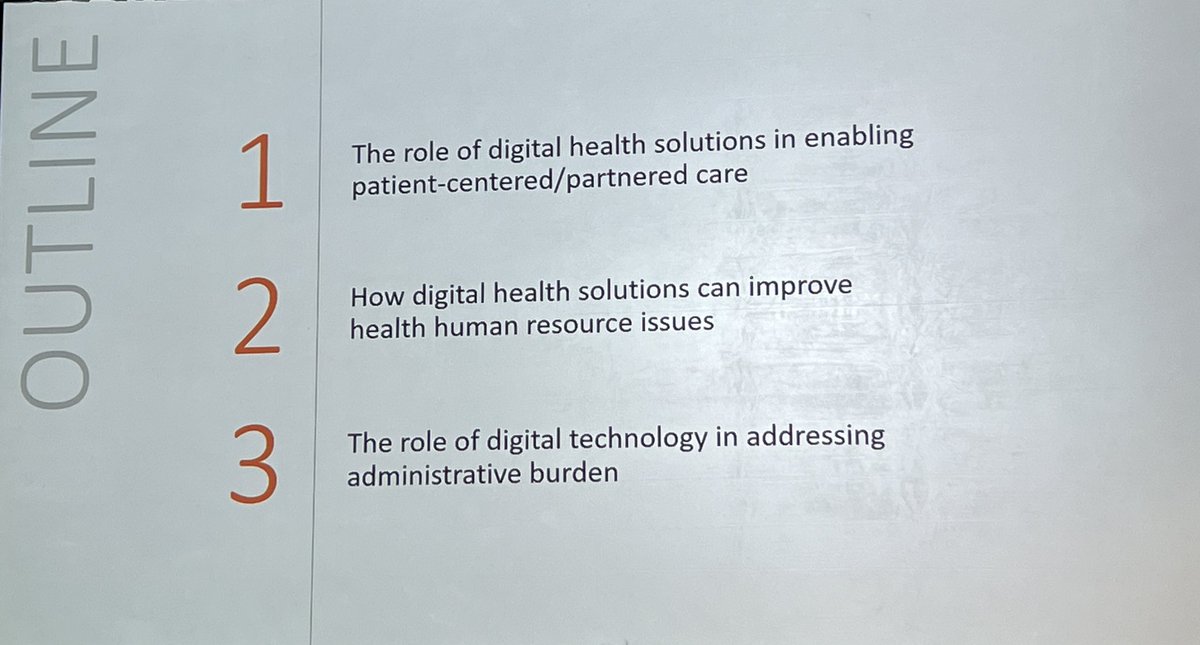 Excited to be at #eHealth2024 and listening to opening keynote by Dr Kathleen Ross discuss tech &amp; HHR asking the question “How to keep a human at the interface?”<a href="/willfalk/">Will Falk</a> <a href="/DigiHealthCA/">Digital Health Canada</a>