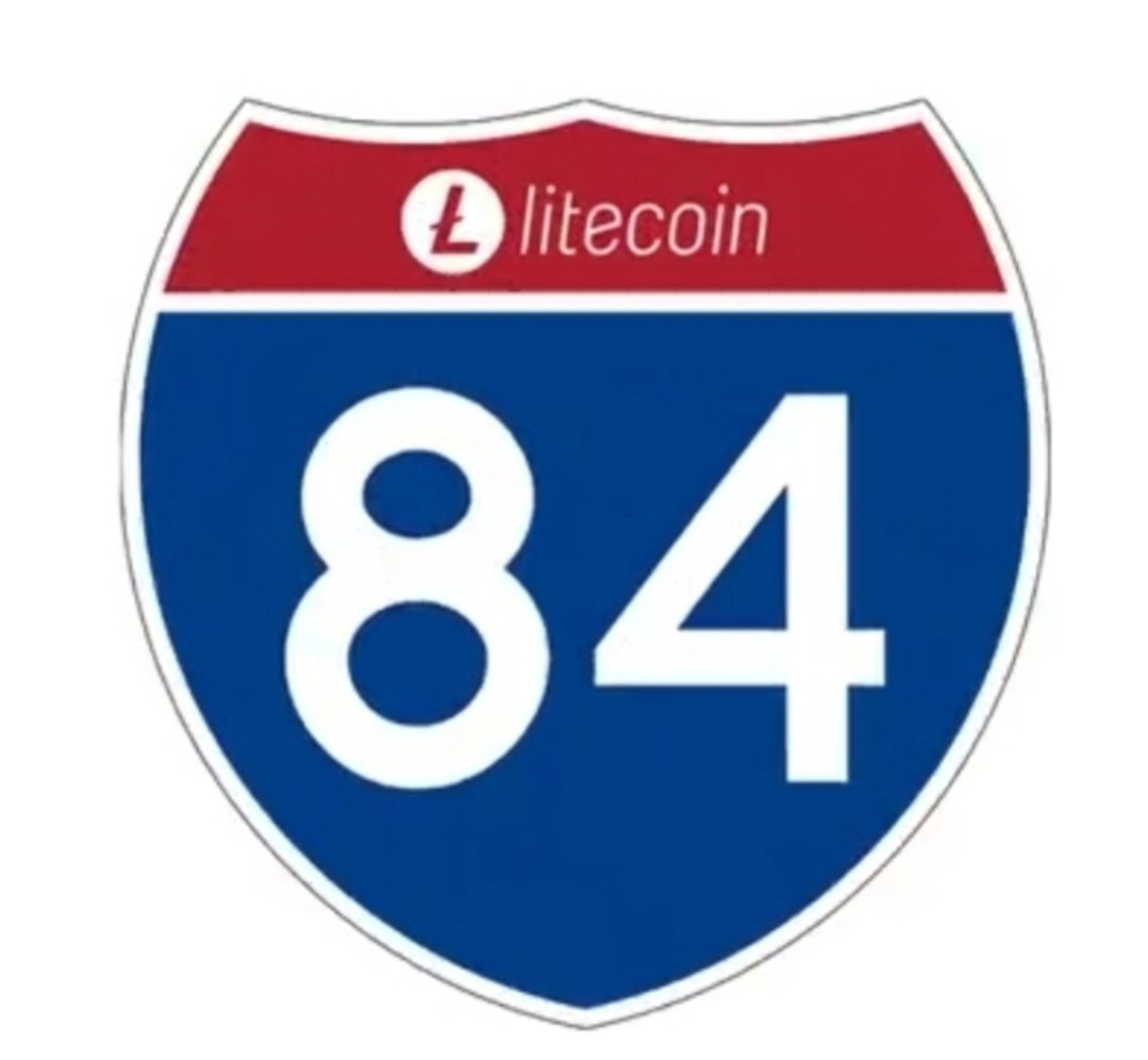 Maximum supply = 84 million #Litecoin ⚡️ $LTC