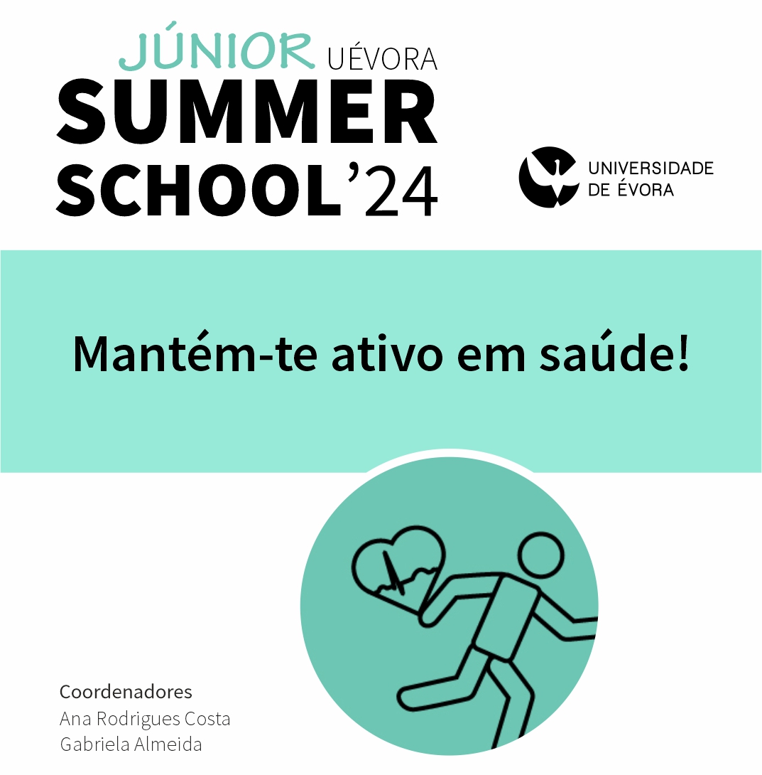 🌞👟 Júnior Summer School '24 - Universidade de Évora 👟🌞

📅 Datas: 8-12 julho 
📍 Local: <a href="/Universidade/">life</a> de Évora  

🔗 Inscrições abertas até 3 junho: 
summerschool.uevora.pt #summerschooll 

#universidadedeévora #vidasaudável #atividadefísica #educação #VerãoAtivo
