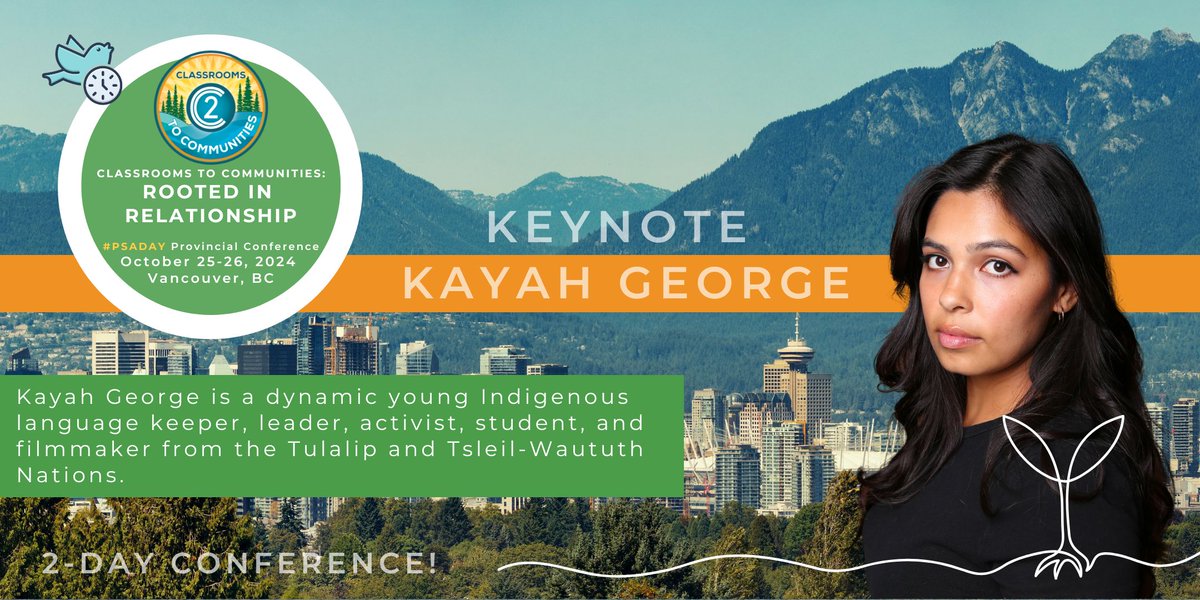 C2C_BC's tweet photo. 📣🐦 Super Early Bird Registration for the #C2C2024 PSA Day Conference is open! Learn more about our Welcome and Keynote at: https://t.co/Rbu7pLr2Cb  #superearlybird #PSADayRegistration #C2C2024 #ProvincialConference #PSADay2024 🎓🌟 https://t.co/8FYrekPTfZ