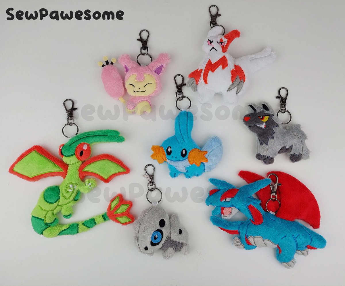 SewPawesome's tweet image. 500 followers!! It must be Giveaway time!

Winner can choose the next Hoenn Poke I make from the spreadsheet below and will recieve a keyring of that Poke in their colour of choice!

To enter:
✨Follow me!
✨Comment who you would choose!

Ends June 7th 10pm BST
Open Worldwide!✨