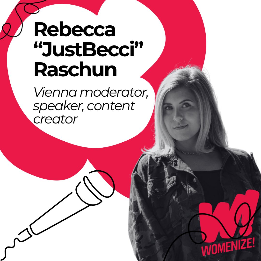 Womenize! (@womenize_action) on Twitter photo 📢 Speaker Announcement!
JustBecci (<a href="/BecciPlays/">JustBecci ⚠️Inaktiv⚠️</a>) is a young woman from Austria with a wide range of interests who entertains her community with her Viennese charm when it comes to gaming and lifestyle.
We’re excited Rebecca will be giving a talk at Womenize! 🫶🏻 📢 Speaker Announcement!
JustBecci (<a href="/BecciPlays/">JustBecci ⚠️Inaktiv⚠️</a>) is a young woman from Austria with a wide range of interests who entertains her community with her Viennese charm when it comes to gaming and lifestyle.
We’re excited Rebecca will be giving a talk at Womenize! 🫶🏻