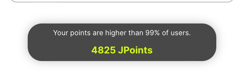 Made it to 99%👀 but I remember people have like 10,000 JPoints soooo 🤷🏽‍♂️🤣 #JoyID #CKB #BTC