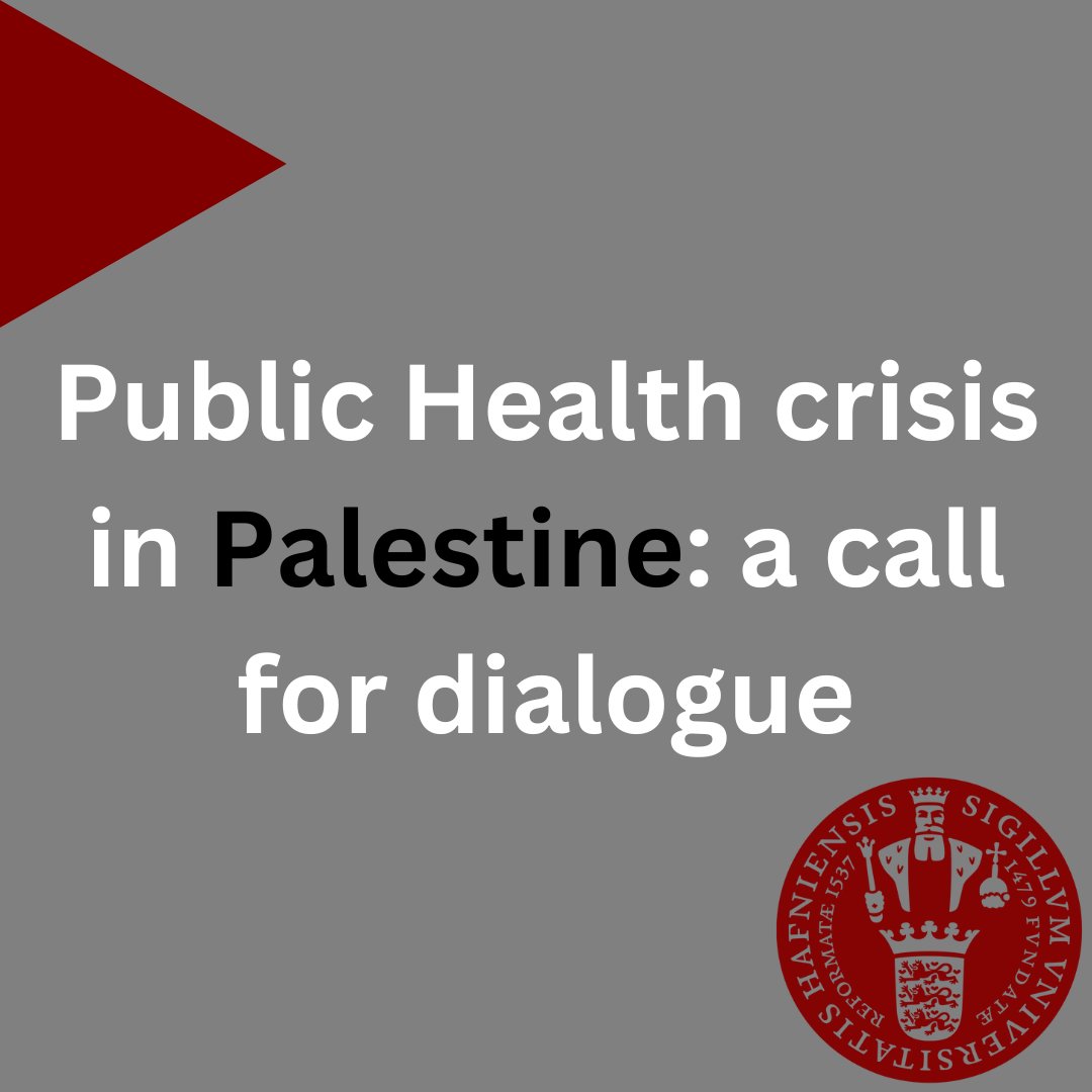 werbliben's tweet photo. Statement by employees of the Dept. of Public Health at the University of Copenhagen. We condemn the genocide of the Palestinian people. We support Students Against Occupation @PalestineUCPH. We ask the University leadership to engage in open dialogue with us.🧵(1/5) https://t.co/wRGyXIXKgQ