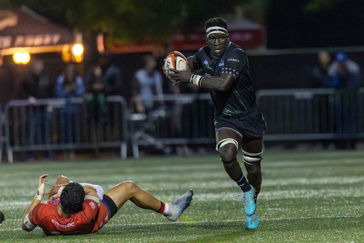 Monate Akuei making his presence felt in his debut for Seattle Seawolves.

#RugbyKE