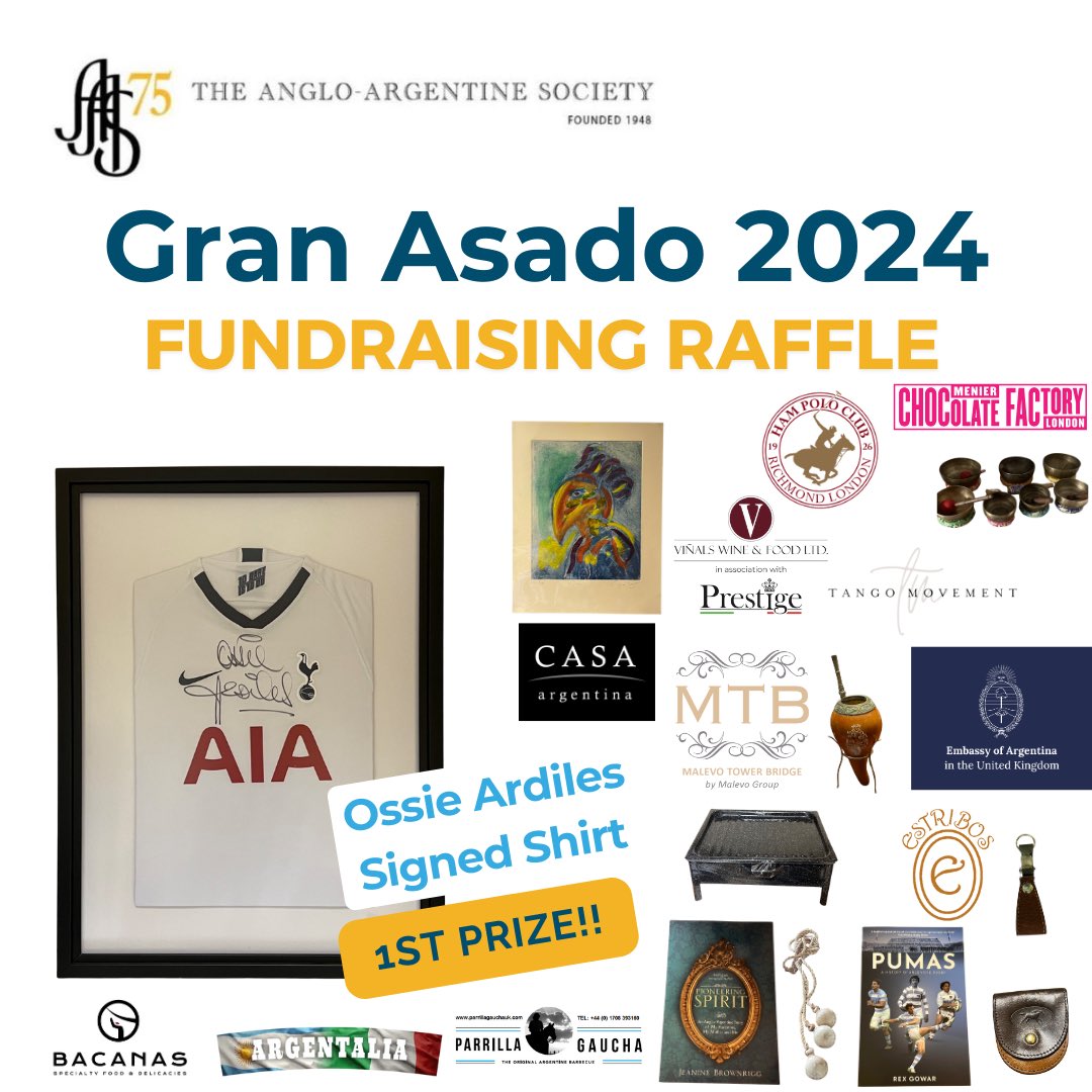 #GranAsadoArgentino 🇦🇷🇬🇧🇦🇷🇬🇧
June 9 <a href="/WaspsFC/">Wasps Football Club</a> 

Delighted to announce we are kindly sponsored by <a href="/RutiniWines/">Rutini Wines</a> by Viñals Wine &amp; Food with Prestige. 

tickets: bit.ly/3UCgkbr

#argentalialondon <a href="/CasaArgentinaUK/">Casa Argentina UK</a> <a href="/ChangoEmpanadas/">Chango Empanadas</a> #bacanas 
<a href="/ARGinUK/">Argentina in UK</a> <a href="/ARenIN_Oficial/">Argentinos en INglaterra</a> <a href="/APARU_UK/">APARU</a>