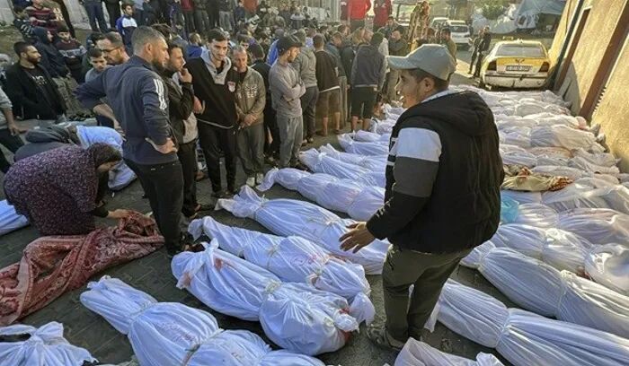 IranManagua's tweet photo. El Ministerio de Salud de Palestina en Gaza anunció este lunes que se ha elevado a 36.050 la cifra de palestinos que han perdido la vida por los ataques del régimen de Israel al enclave costero.
https://t.co/rM1EXh7fnv https://t.co/RYLYVOUtQD