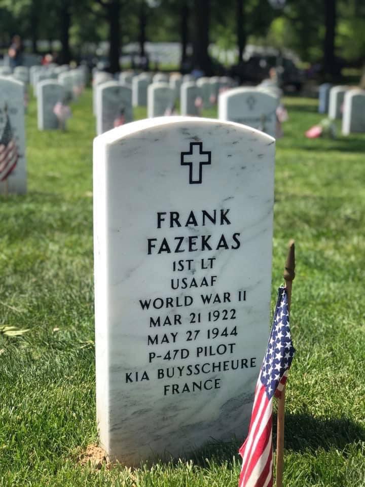 UW Missing in Action Recovery & Identification (@uwmiarip) on Twitter photo Today we remember those who have paid the ultimate sacrifice, doubly appropriate to remember Lt. Frank Fazekas, our first archaeological recovery. He was shot down over #France OTD in 1944 flying a P-47 near Saint-Omer. He is now in <a href="/ArlingtonNatl/">Arlington National Cemetery</a> <a href="/usabmc/">ABMC</a> <a href="/dodpaa/">Defense POW/MIA Accounting Agency (DPAA)</a> <a href="/UWMadison/">UW–Madison</a> Today we remember those who have paid the ultimate sacrifice, doubly appropriate to remember Lt. Frank Fazekas, our first archaeological recovery. He was shot down over #France OTD in 1944 flying a P-47 near Saint-Omer. He is now in <a href="/ArlingtonNatl/">Arlington National Cemetery</a> <a href="/usabmc/">ABMC</a> <a href="/dodpaa/">Defense POW/MIA Accounting Agency (DPAA)</a> <a href="/UWMadison/">UW–Madison</a>