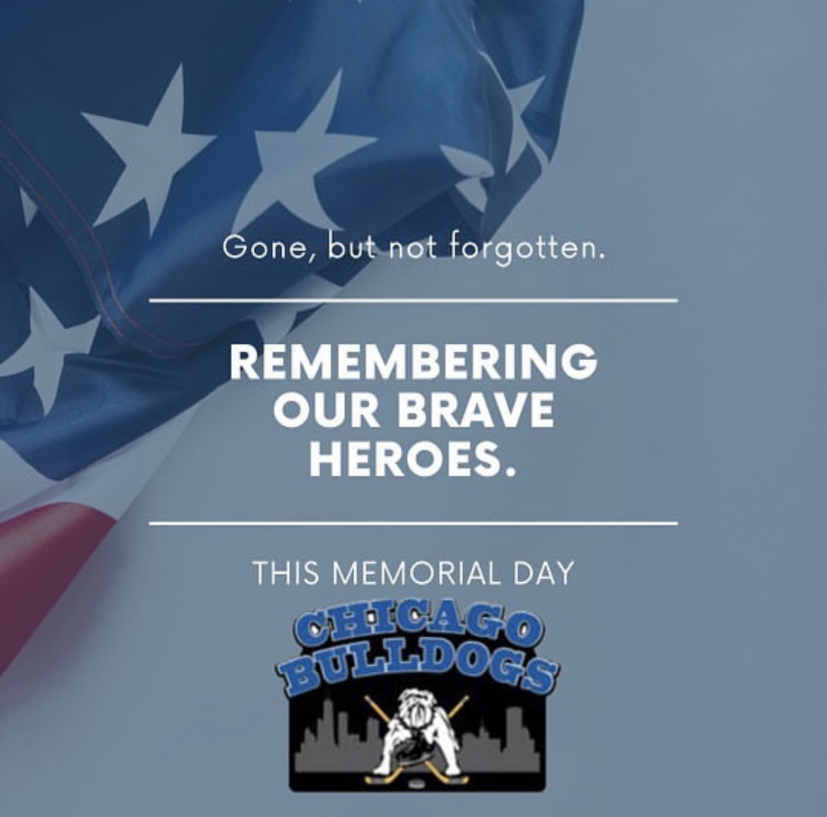 Happy Memorial Day from the Bulldogs.  Remembering all who have served and sacrificed #memorialday #gobulldogs #ourdogs