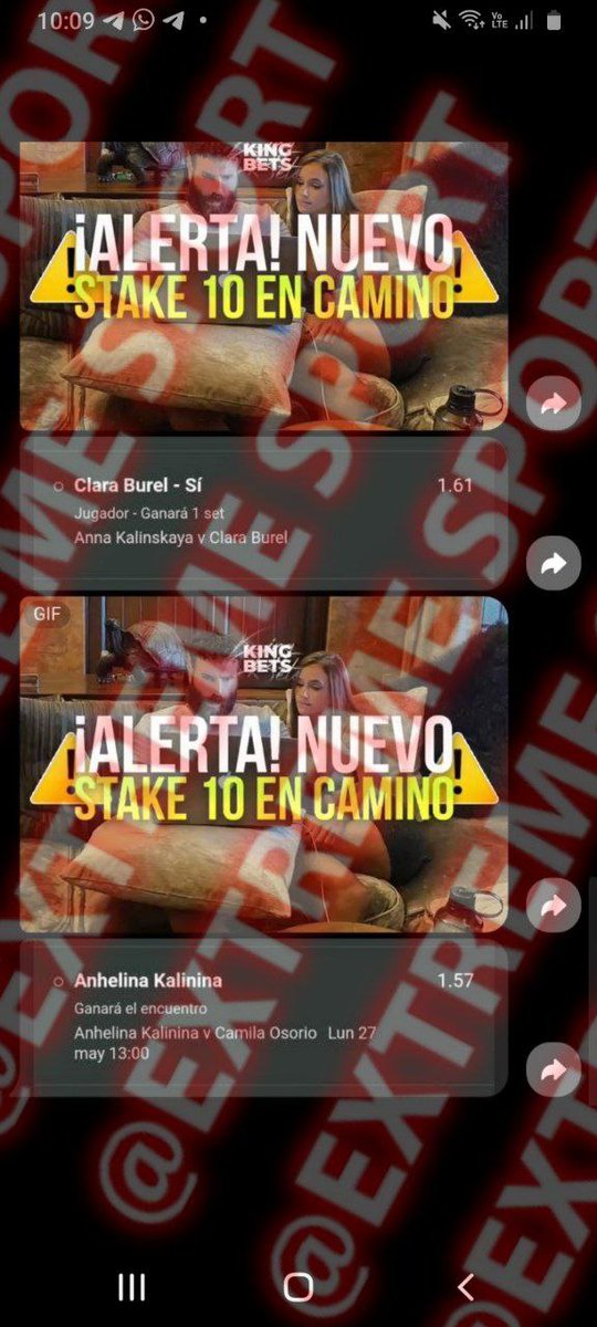 topdelostakes10's tweet photo. 🔥 STAKE 10 KINGBETS 🔥
💎 únete al canal💎 
https://t.co/VaimZcgugw

#ROLANDGARROS 
#TENIS #VIRAL #DESTACADO #TENDENCIA #TODOS #fypppppppppp https://t.co/aIAfjbv9Yg