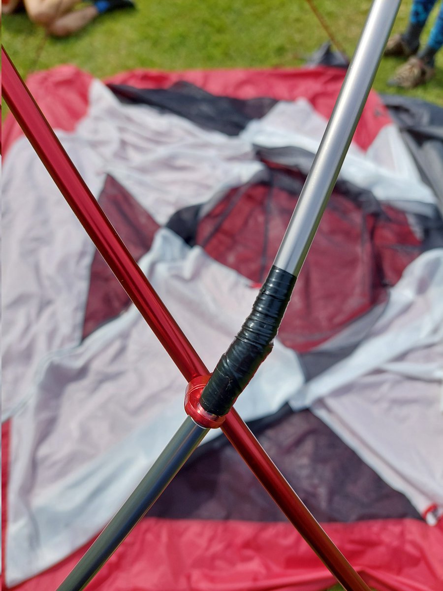 #BikePacking the #RebellionWay, kids and camping, eating ice cream on the Norfolk coast, great so far. Bit worried about the rest of the trip as my <a href="/msrgear/">MSR | Mountain Safety Research</a> pole split and they don't give splints! Taped up and hope it lasts or disappointing end. Thanks <a href="/WeAreCyclingUK/">Cycling UK</a> for route.