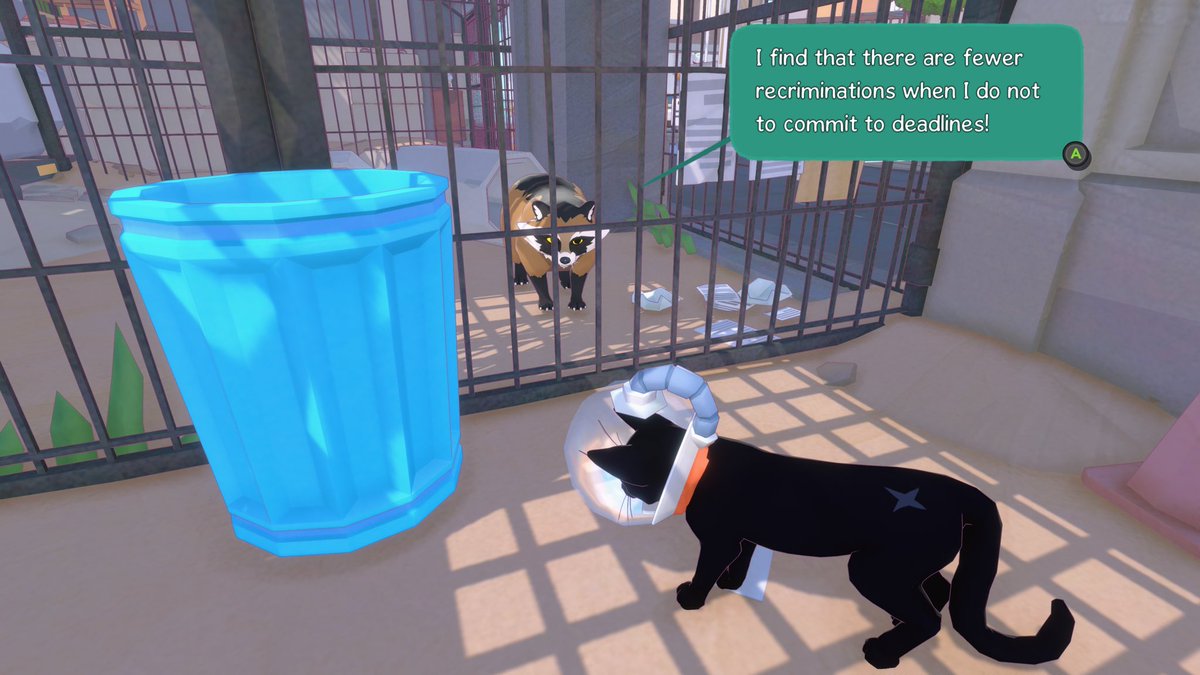 MJRoberts55's tweet photo. #XboxShare @LittleKittyGame now that’s advice to live by! https://t.co/itiiB6sz0w