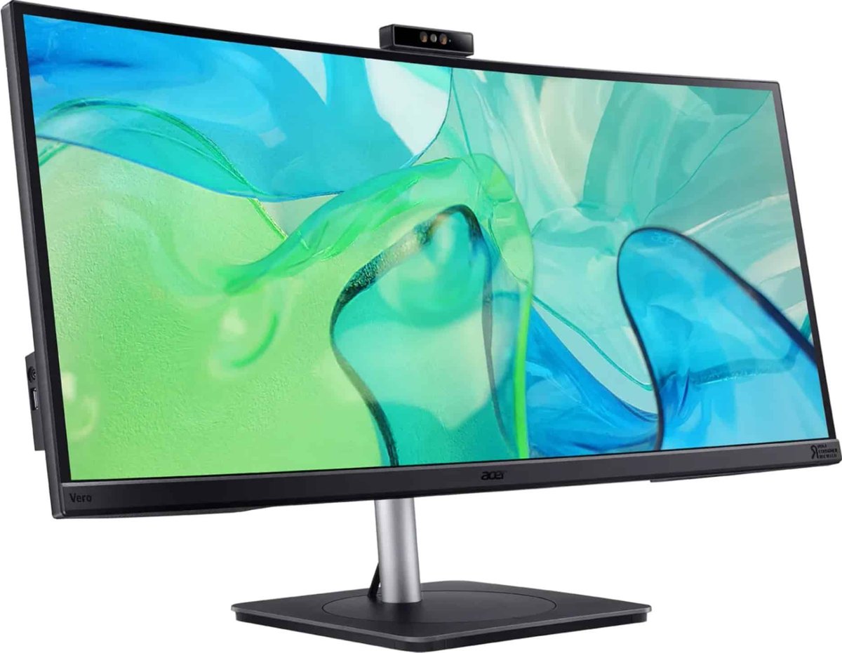 MonitorNerds's tweet image. Need a new productivity boost? The Acer Vero CB343CURD is your new best friend! 34-inch ultrawide screen, 5MP webcam, and enough USB ports to impress #AcerMonitor @acer buff.ly/3wV16Xf