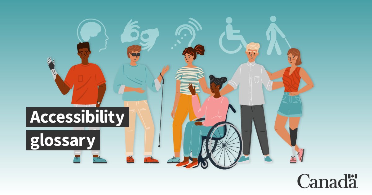 It's National #AccessAbility Week! Share the #TranslationBureau's #Accessibility glossary, which contains more than 340 concepts to help you find the right word. It's a great way to support accessibility and #inclusion! @AccessibleGC ow.ly/YwPP50RWrYA