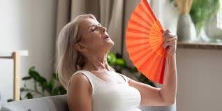 Hot Flashes 101:

Hot flashes during menopause are primarily caused by hormonal fluctuations, specifically changes in estrogen levels in a woman's body. Here's how it happens:

1) During menopause, a woman's body produces less estrogen. Estrogen plays a role in regulating body