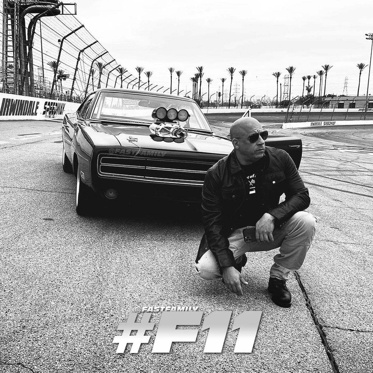 📸 @VinDiesel is back on the track in the early stages of filming the final chapter in @TheFastSaga. #F11 #FastFamily
