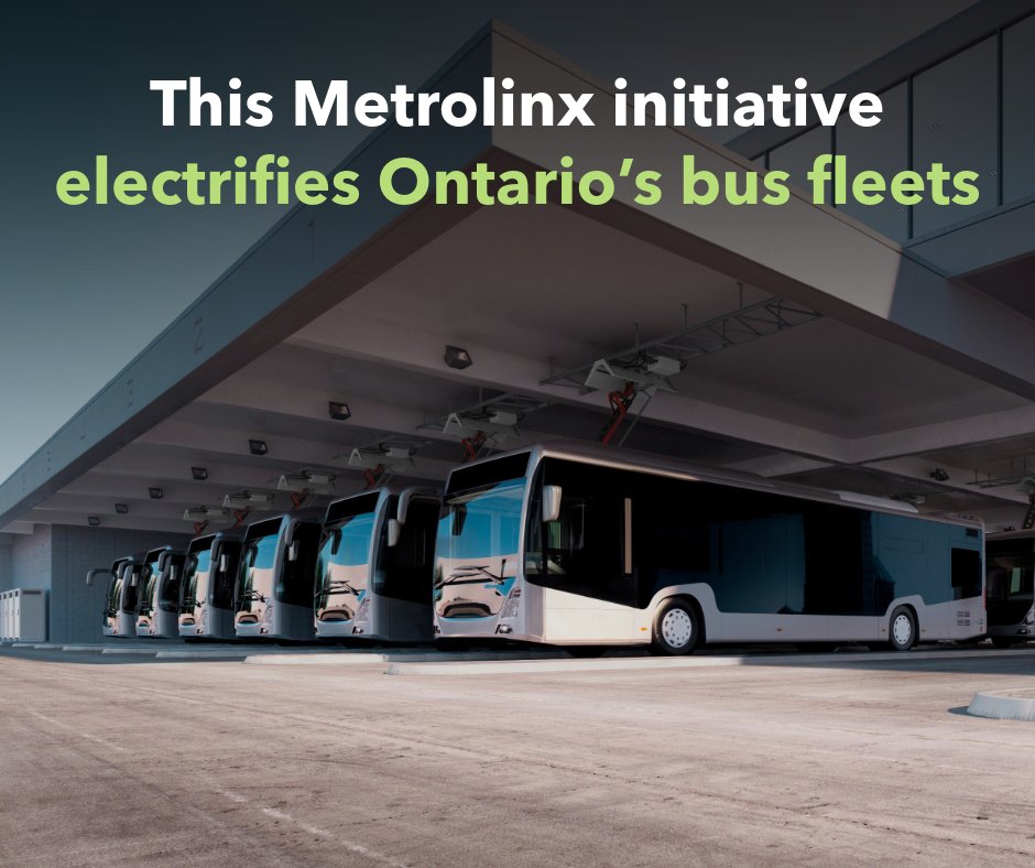 ICYMI: Transit agencies across Ontario are getting a surge of support through a Metrolinx program that helps them lay a foundation of sustainability. 

Click here for more: bit.ly/3yBLVmo