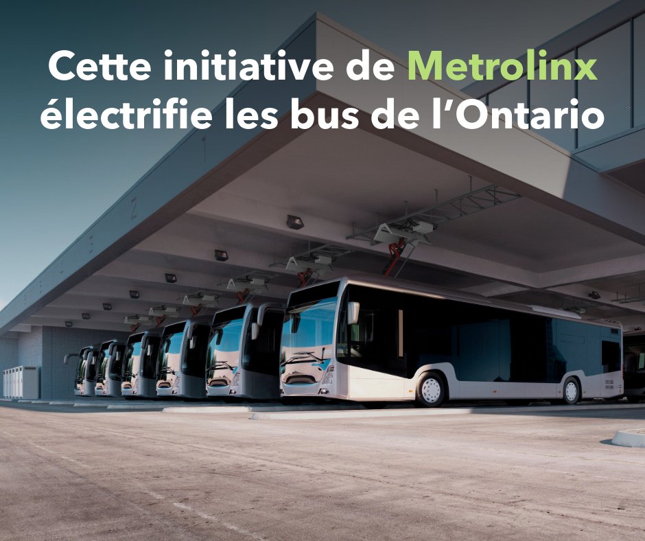 ICYMI: Les Agences de transport en commun de l’Ontario reçoivent un appui massif grâce à un programme de Metrolinx qui les aide à jeter les bases de la durabilité. 

Pour en savoir plus, cliquez ici: bit.ly/3yw0Ez8