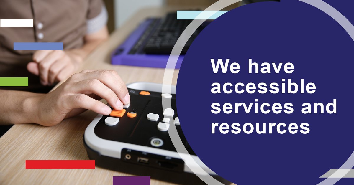 It's #NAW2024 . Join us as we celebrate the incredible contributions of people with disabilities. Let's move #ForwardTogether towards #Accessibility and #InclusionForAll! Discover our accessible services and collections at the library. 📚 ow.ly/5Xbb50RWC6c