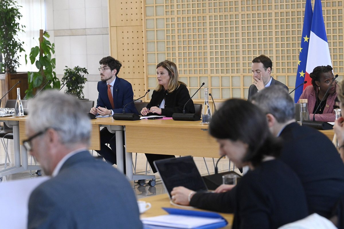 oliviagregoire's tweet image. J’ai présidé, aux côtés de Maxime Baduel, le Conseil supérieur de l’ESS.

L’occasion de revenir sur les enjeux:
👉🏼 D’évolutions législatives attendues par le secteur afin de favoriser son développement
👉🏼 De financement des acteurs
👉🏼 De visibilité de l’ESS auprès du grand public