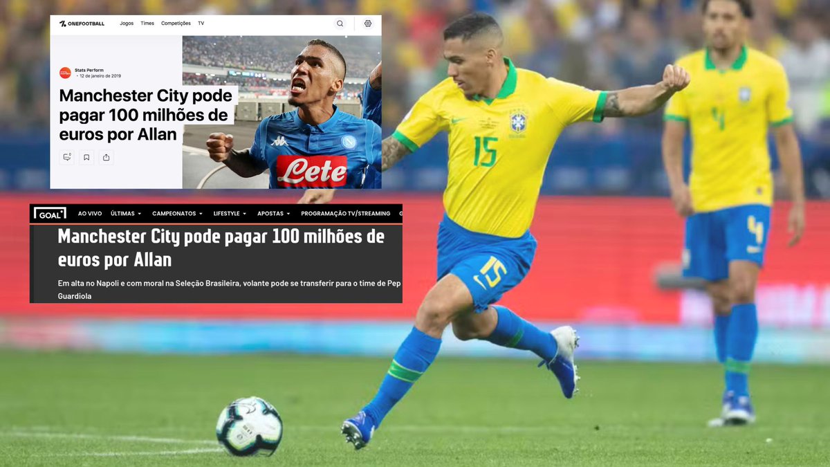 O Botafogo segue em ascensão, olhem a contratação comum hoje:

Allan, há menos de 2 anos, custou R$127M✅
Jogador de Seleção 🇧🇷✅
Brilhou na Europa✅
Longe de encerrar a carreira✅

Há quantas décadas isso não é possível? 🚀