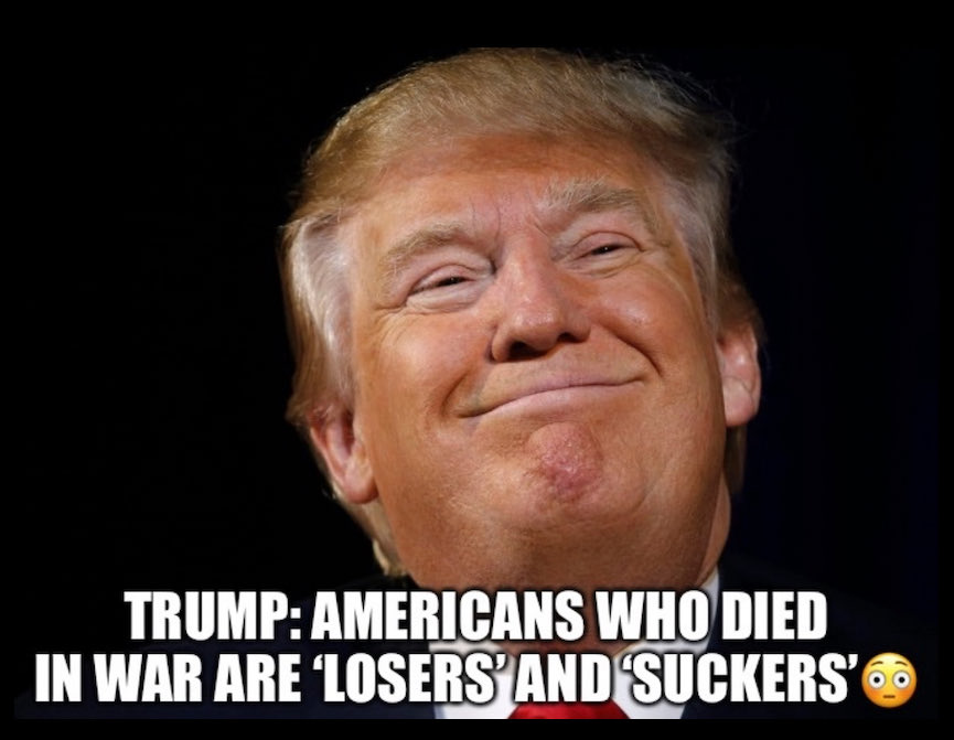 Raise a ✋ if you think he's UNFIT to be the Commander in Chief! 🙋‍♂️