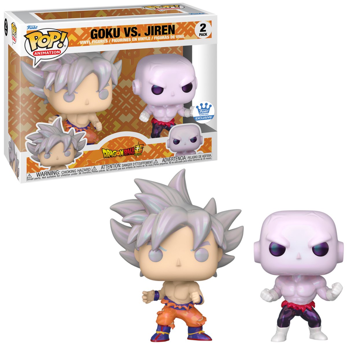 Funko exclusive Goku vs Jiren 2-pack is available now! #Ad #DBS . distracker.info/3R15eMb . #DragonBallSuper #Goku #Jiren #Funko #FunkoPop #FunkoPopVinyl #Pop #PopVinyl #Collectibles #Collectible #FunkoCollector #FunkoPops #Collector #Toy #Toys #DisTrackers