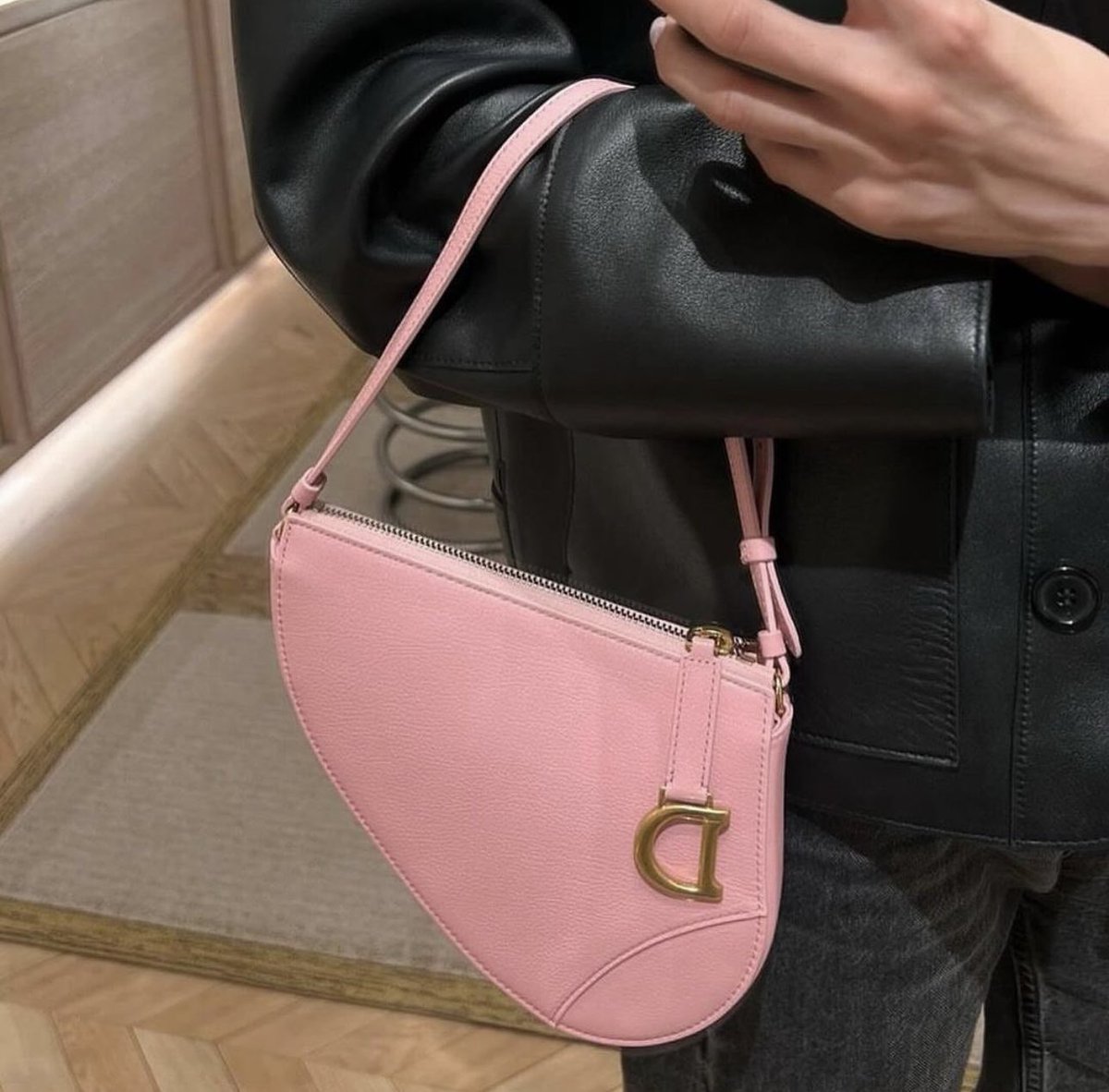 the cutest mini dior saddle bags