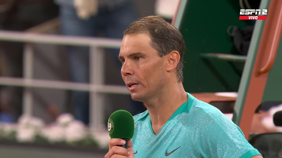 ESPNtenis's tweet photo. "Quizás en dos meses diga 'fue suficiente', pero todavía no creo que haya sido suficiente. Aún tengo muchas metas en mente..."

🗣️ Rafael Nadal https://t.co/hlNh1VYLHx