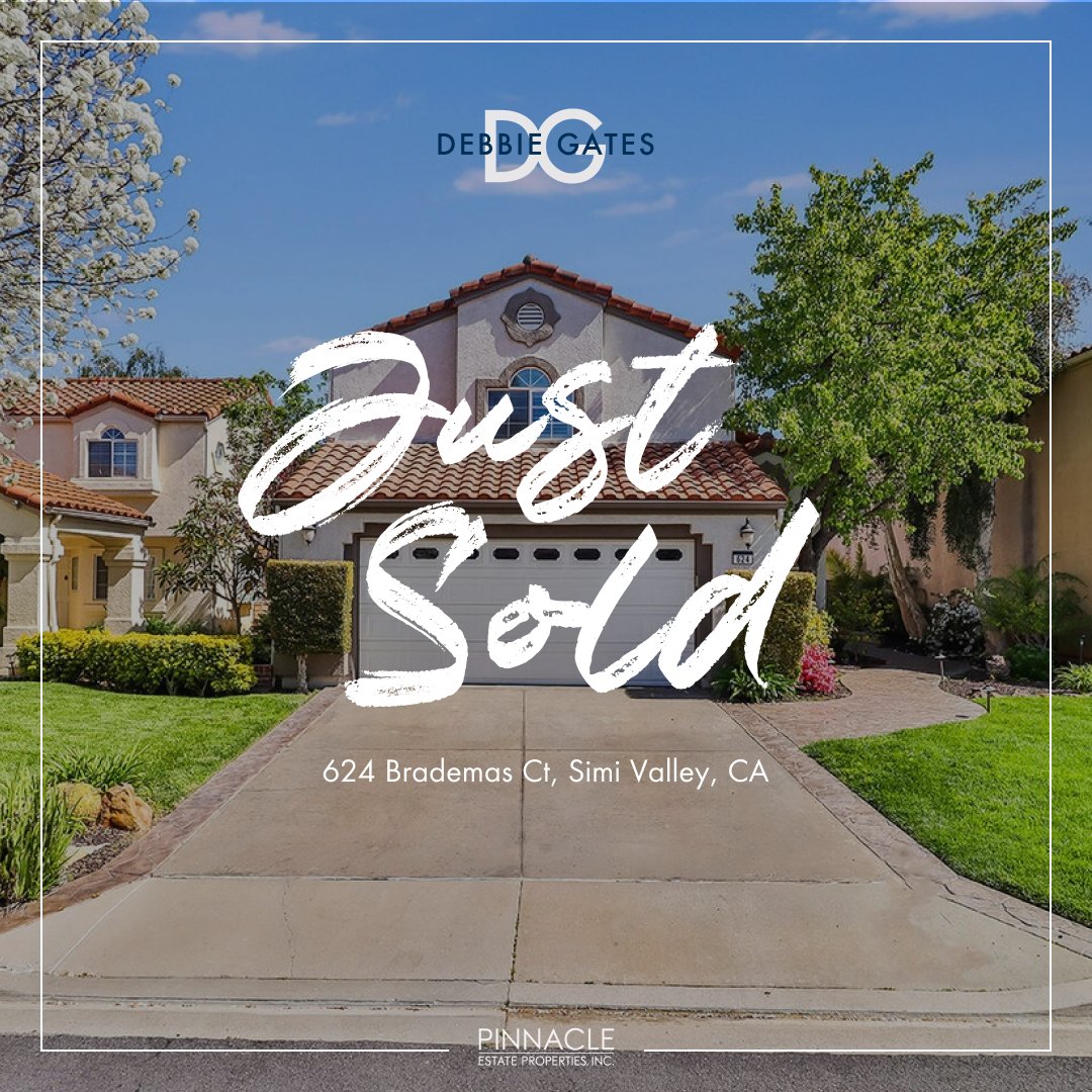 Congratulations to the proud new homeowners of 624 Brademas Court, Simi Valley, CA 93065! 🏡🎉 Ready to find your dream home? Contact me today and let's make it a reality! #DebbieGates #BrookMurray #ICanSellYoursToo #SoldByDebbie #PinnacleEstateProperties #SimiValley