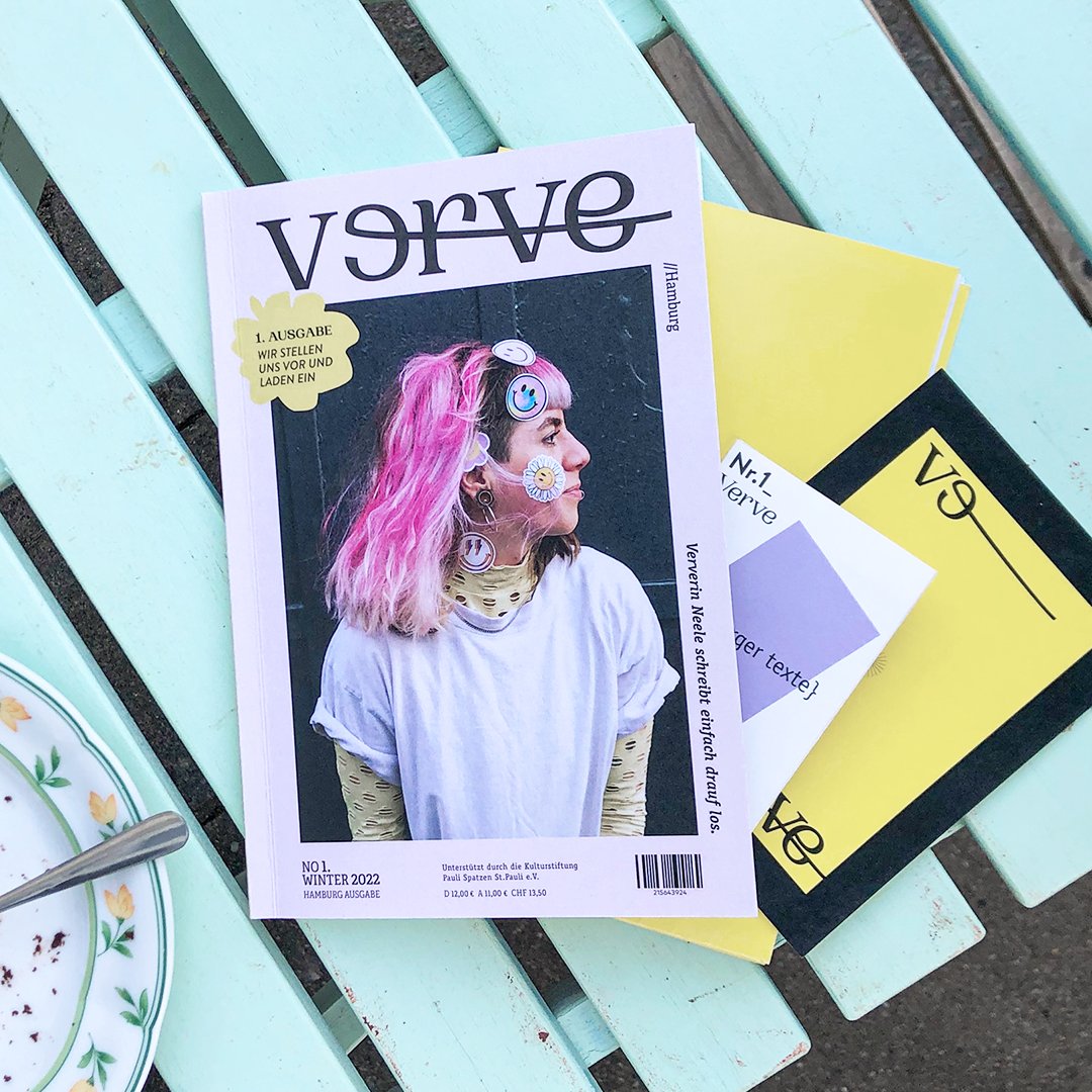 htk_academy's tweet photo. VERVE - From Neele Malin Kalicki
For her final project, Neele decided to create an indie mag called Verve. This magazine is about people who are passionate about something completely different alongside their professional life. https://t.co/hGItDgszgq