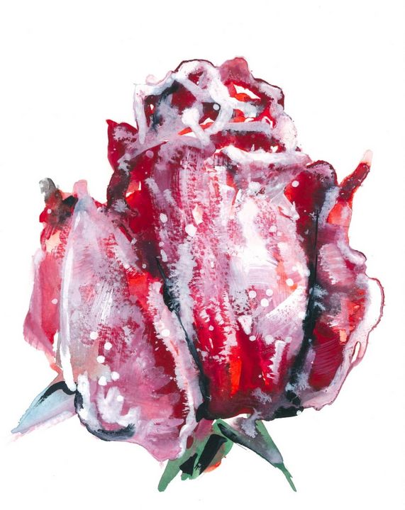 Art of the Day: 'Snow Rose'. Buy at: ArtPal.com/czibiart?i=735…