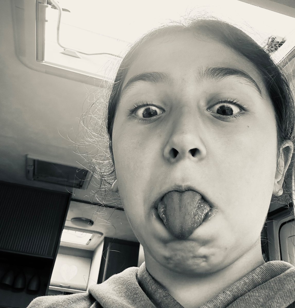 Good morning- this photo made me laugh- A little selfie from Willow when she ‘borrowed’ my phone! Loving ourselves is so important- we need to be satisfied with who we are now not always chasing after who we think we need to be x ❤️