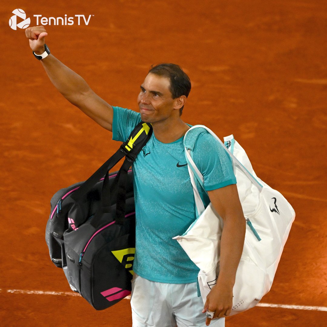 Thank you, <a href="/RafaelNadal/">Rafa Nadal</a> ❤️

#rolandgarros <a href="/rolandgarros/">Roland-Garros</a>