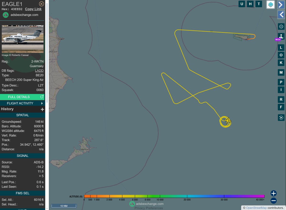 TrafficoNaviOnc's tweet photo. 27.05.2024 #Eagle1 sta sorvolando la #MareGo probabilmente è in corso un altro pseudo soccorso. aspetto ulteriori sviluppi nelle prossime ore https://t.co/ZDzO1fguzM