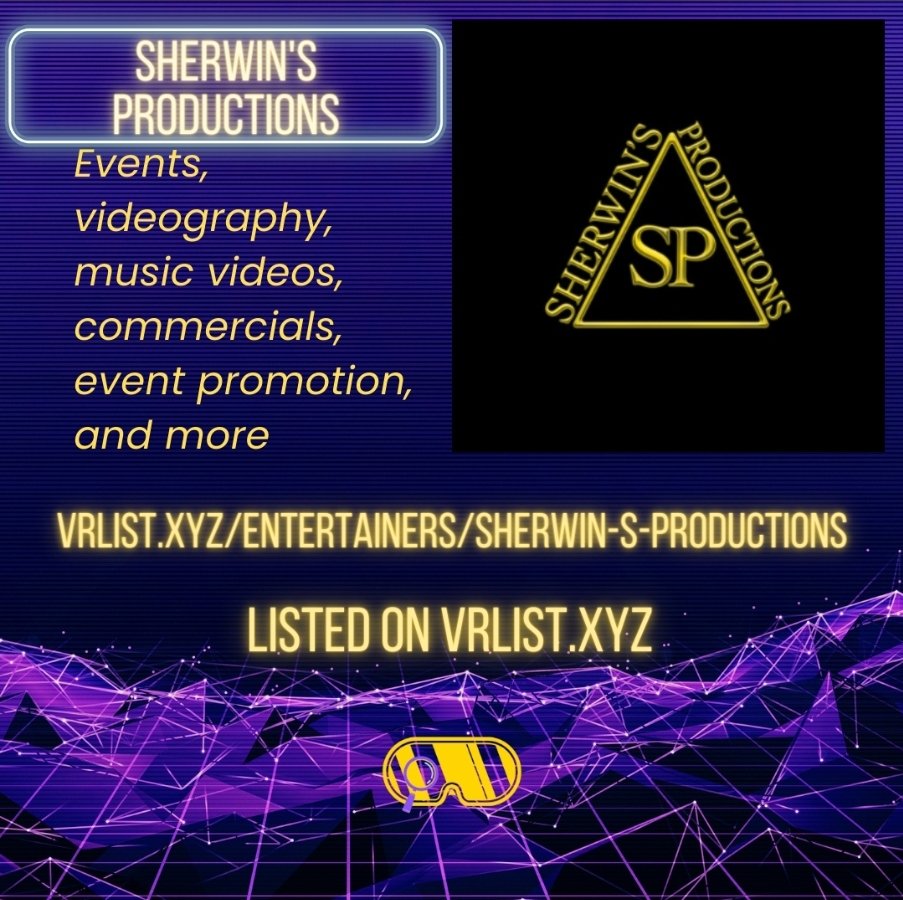 Find Sherwin & other VR Entertainers, Instructors, and Creators on VRList.xyz

#vrlist #vrlistxyz #meta #metaverse #horizonworlds  #vrheadset #vrservices  #recroom #vrchat #spatial #spatians #VRexperience #vr #vrlifestyle #vrfreelance #vrbusiness #vrdirectory