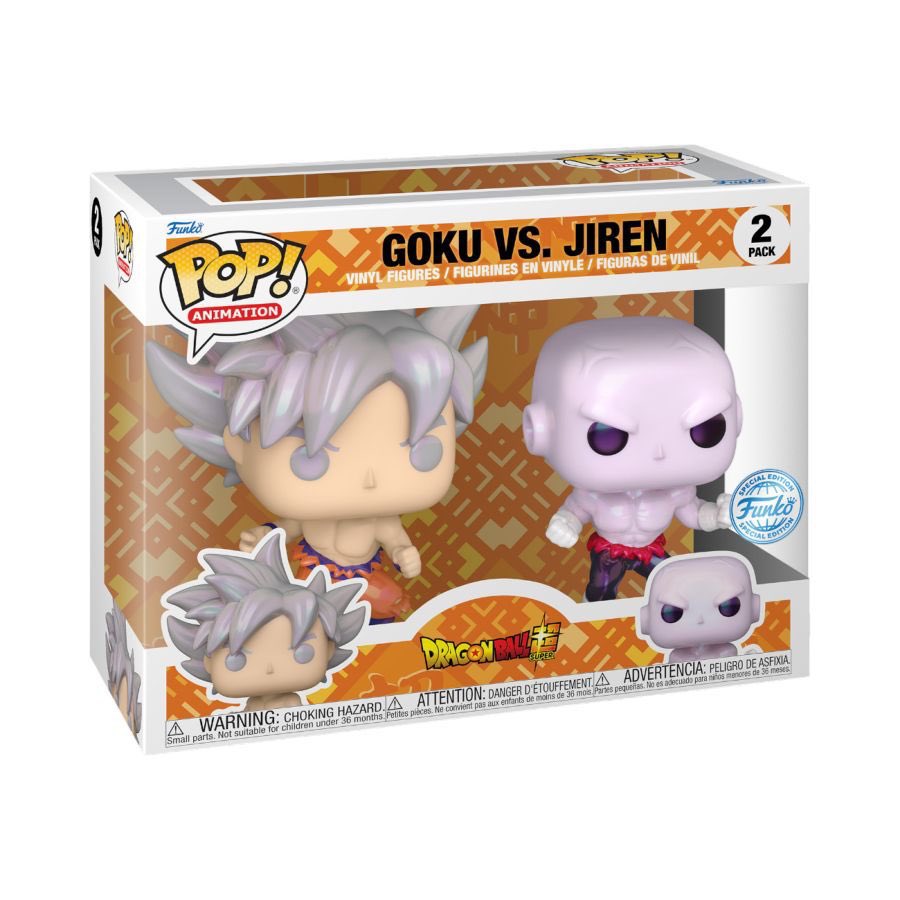 Goku vs Jiren Pearlescent 2-pack (SE) is in stock at Ozzie Collectables! #Ad #DragonBallSuper . distracker.info/4c3aCaB . #Funko #FunkoPop #FunkoPopVinyl #Pop #PopVinyl #Collectibles #Collectible #FunkoCollector #FunkoPops #Collector #Toy #Toys #DisTrackers
