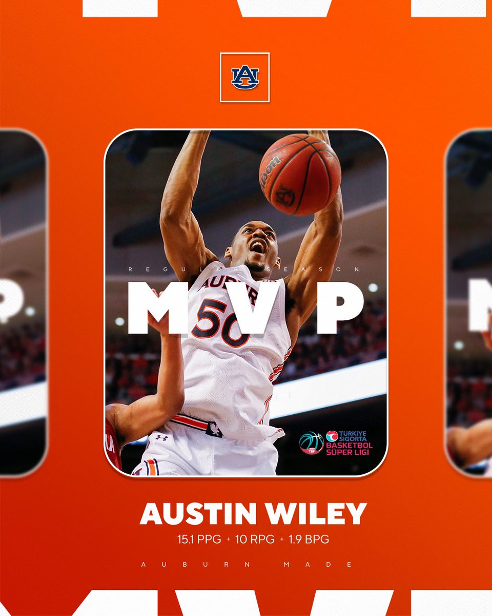 Congrats to Austin on winning the Regular Season MVP award in the Turkey Insurance Basketball Super League 🔥💪