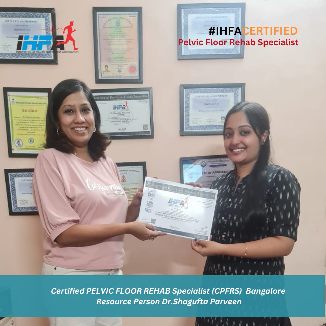ihfaglobal's tweet photo. Certified Pelvic Rehab Specialist workshop for Physios at Bangalore https://t.co/h2SwdhZ8uM