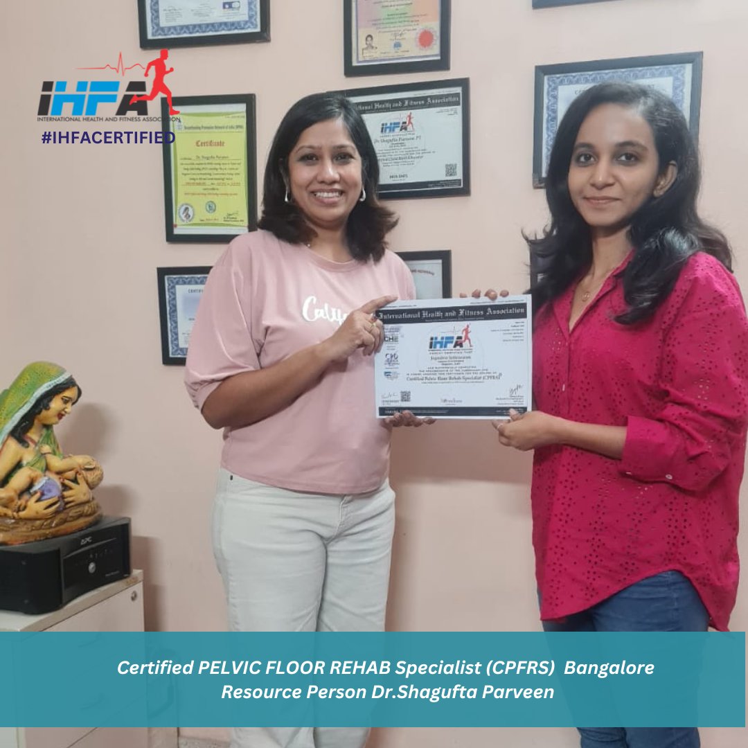 ihfaglobal's tweet photo. Certified Pelvic Rehab Specialist workshop for Physios at Bangalore https://t.co/h2SwdhZ8uM